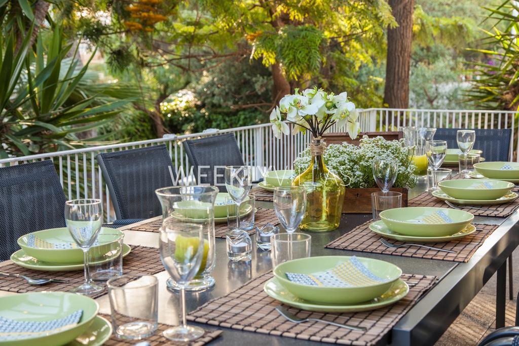 Villa Sitges Tupinetti Beach At 1 Min Walk Amaizing Garden And View Center Sitges 5 Minutes Walk Luaran gambar