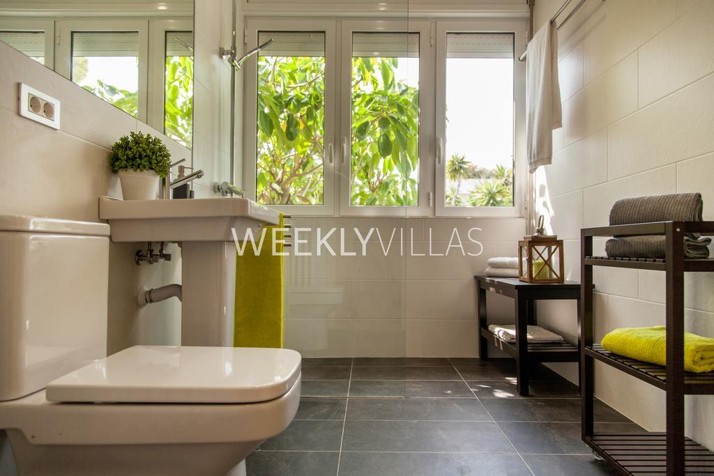 Villa Sitges Tupinetti Beach At 1 Min Walk Amaizing Garden And View Center Sitges 5 Minutes Walk Luaran gambar