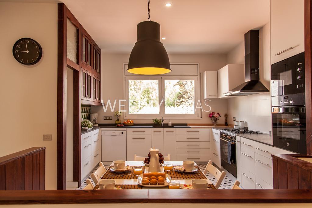 Villa Sitges Tupinetti Beach At 1 Min Walk Amaizing Garden And View Center Sitges 5 Minutes Walk Luaran gambar